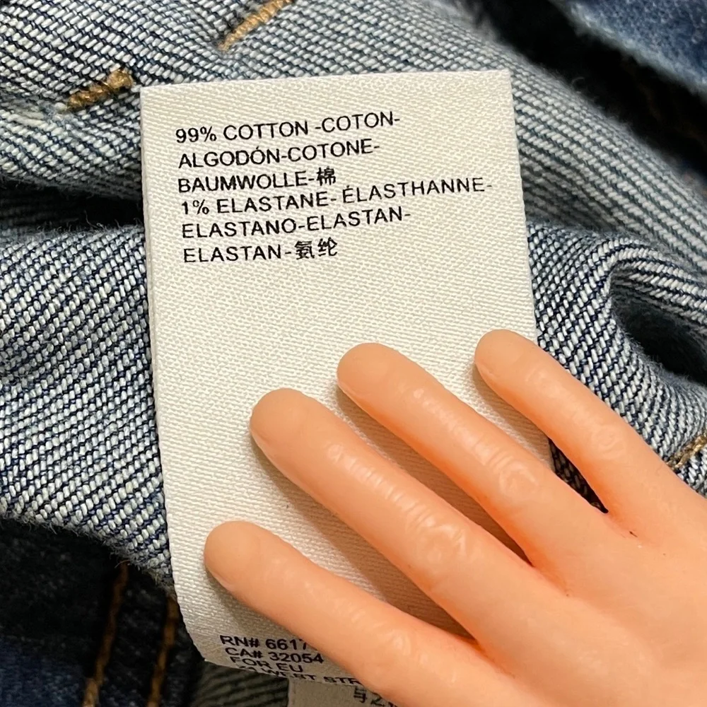Pilcro And The Letterpress Anthropologie Size 25 Slim Boyfriend Blue Jeans - Picture 7 of 10